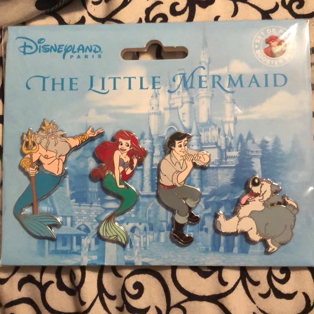 The Little Mermaid DLP Pin Set